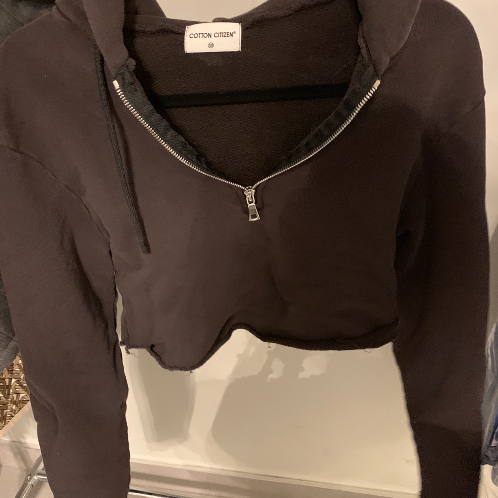 Cotton citizen sweatshirt with hood